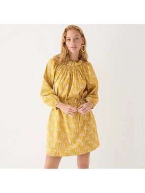 Jcrew liberty dress WITHOUt belt - size small